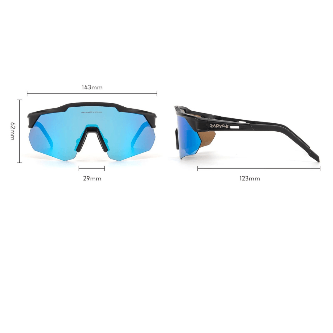 SkyLine™ Óculos de Sol Kapvoe UV400 + 3 Lentes