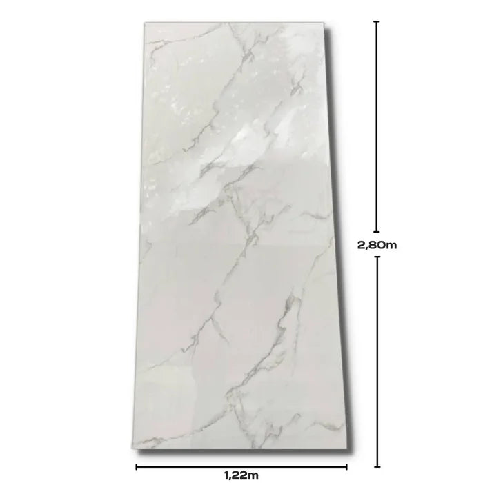 Revestimento de Mármore Flexível 280x122cm 3mm
