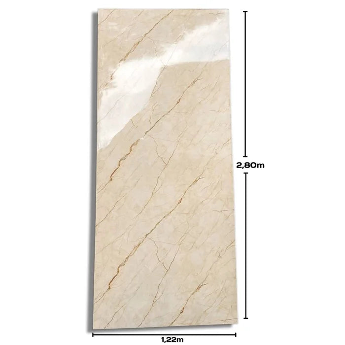 Revestimento de Mármore Flexível 280x122cm 3mm