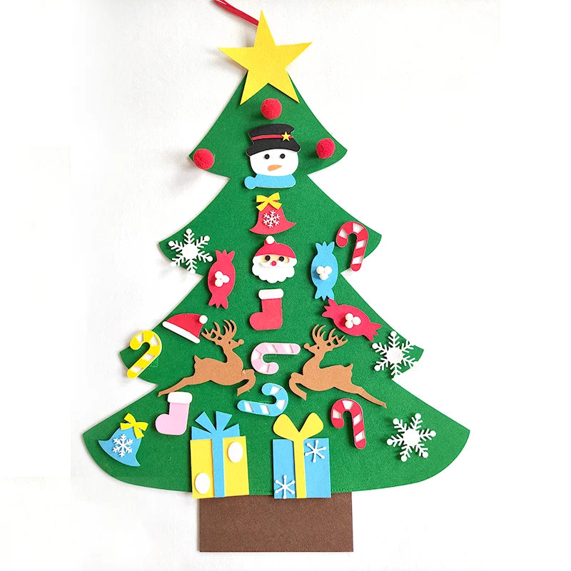 Árvore de natal infantil com Pisca "Minha Árvore para mim"