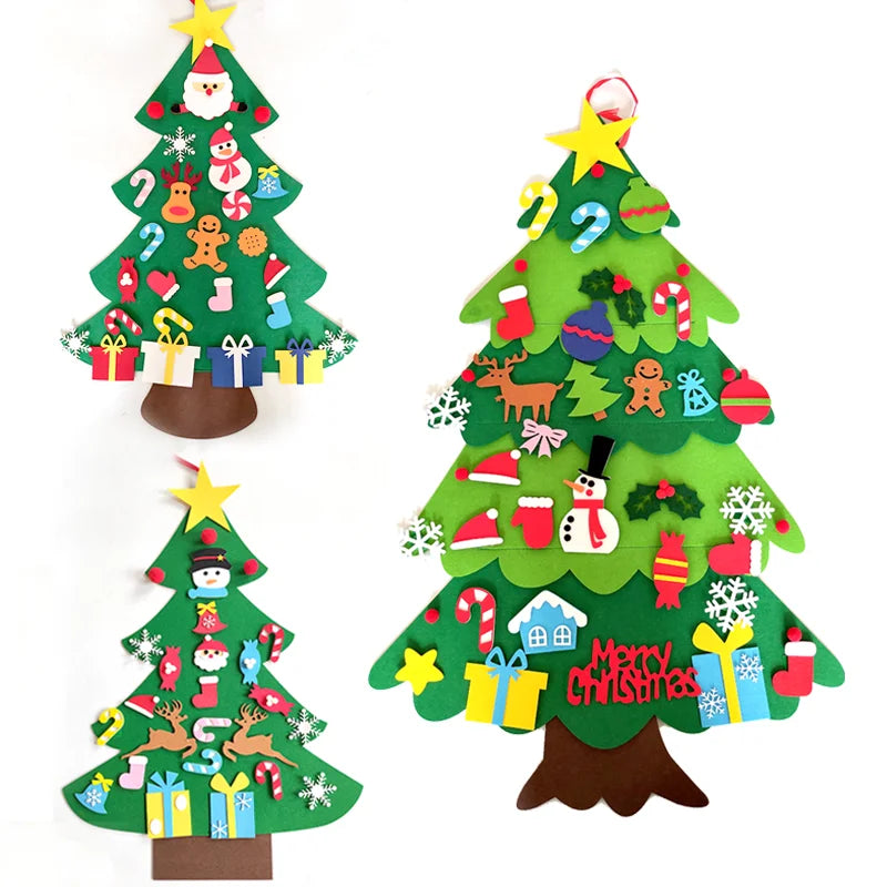 Árvore de natal infantil com Pisca "Minha Árvore para mim"