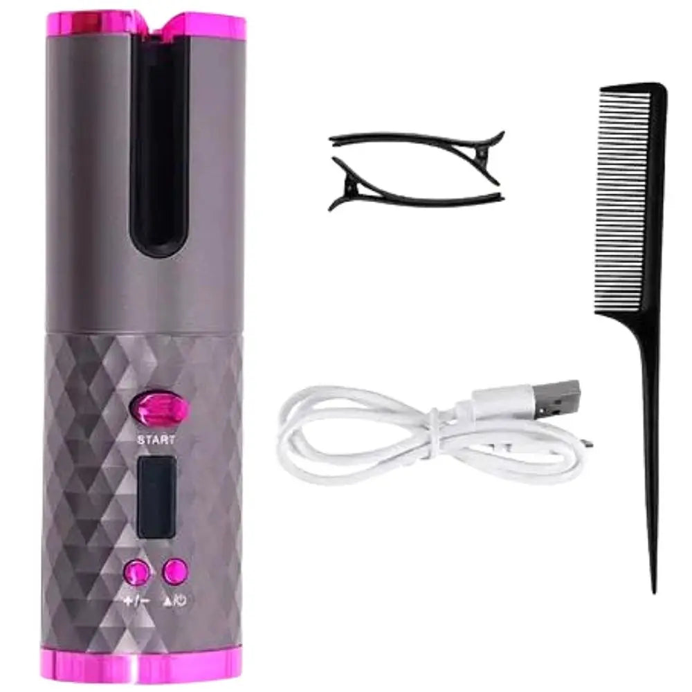 Modelador De Cachos Sem Fio Portatil Ondulado Cabelo Baby Liss Salão de Beleza
