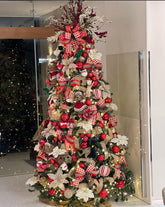 Árvore de Natal + Decoração 360º Luxo Inclusa - 3 Metros