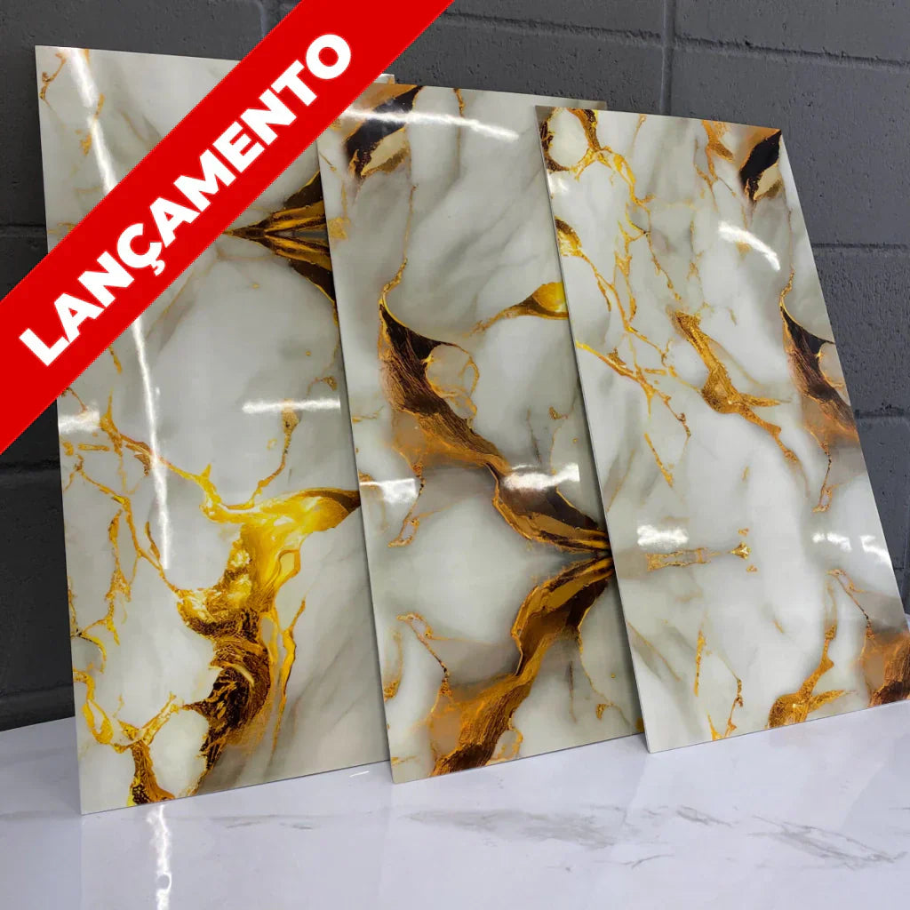 Revestimento de Mármore Flexível 280x122cm 3mm