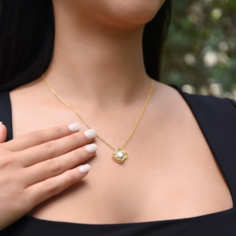 Colar de Ouro Branco com Caixa Rotativa - Para Meu Amor