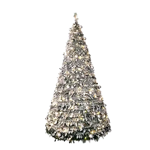 Árvore de Natal Retrátil - Fácil instalação, Super elegante & Charmosa (OFERTA DA BLACK) + BRINDE EXCLUSIVO