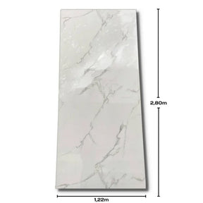 Revestimento de Mármore Flexível 280x122cm 3mm