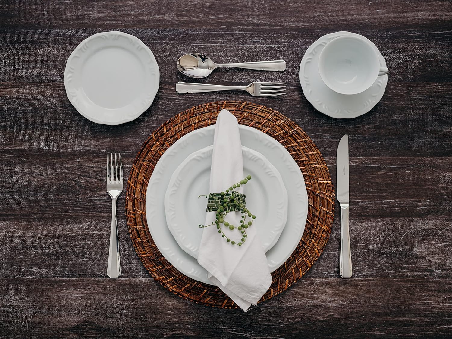 Aparelho de Jantar [Chá Café] [42 PEÇAS EM PORCELANA]
