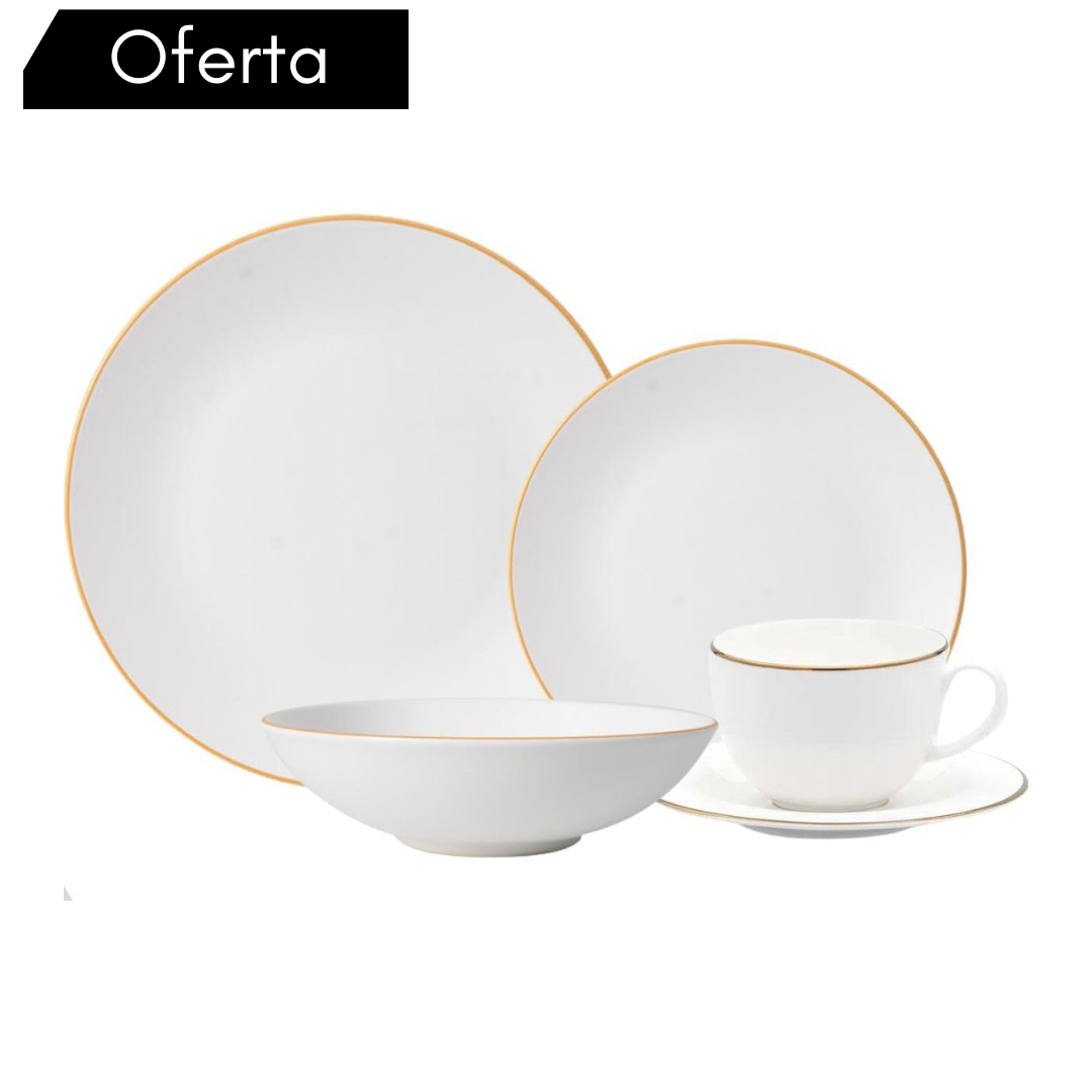 Aparelho de Jantar e Chá - Porcelana