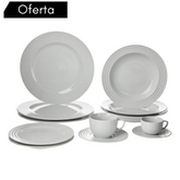 Aparelho de Jantar [Chá Café] [42 PEÇAS EM PORCELANA]