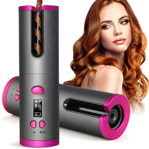 Modelador De Cachos Sem Fio Portatil Ondulado Cabelo Baby Liss Salão de Beleza