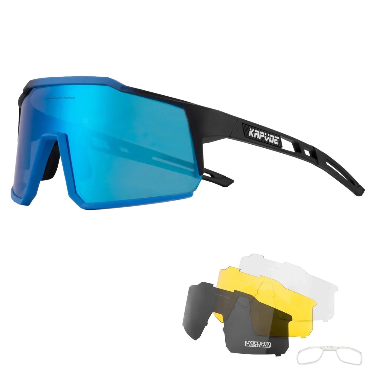 Vortex™ Óculos de Sol Kapvoe UV400 + 3 Lentes