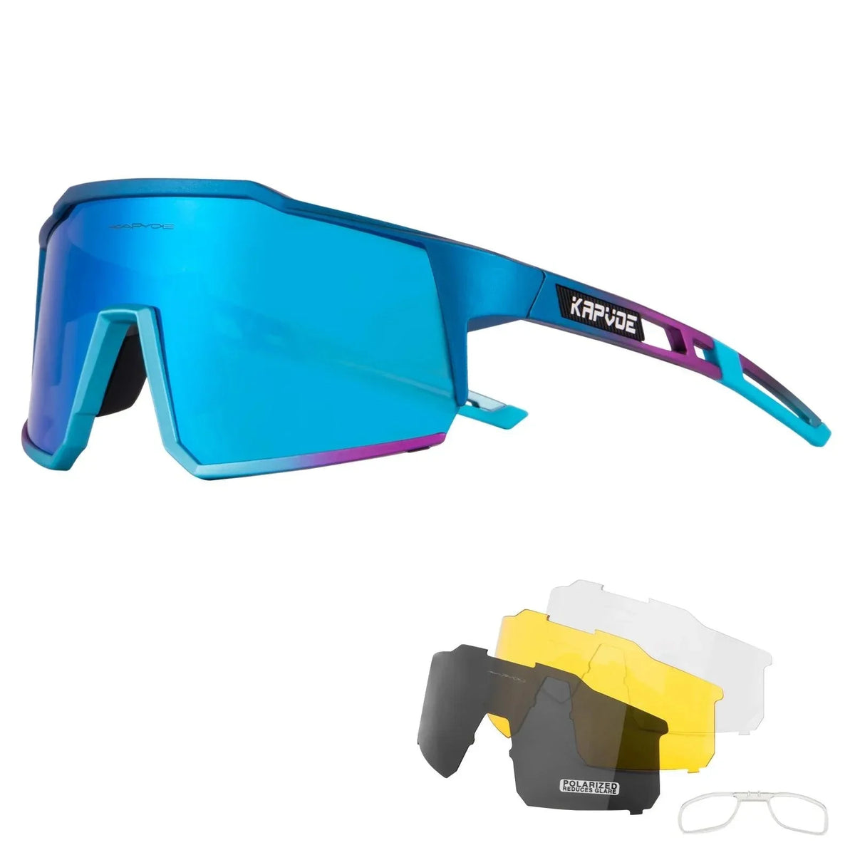 Vortex™ Óculos de Sol Kapvoe UV400 + 3 Lentes