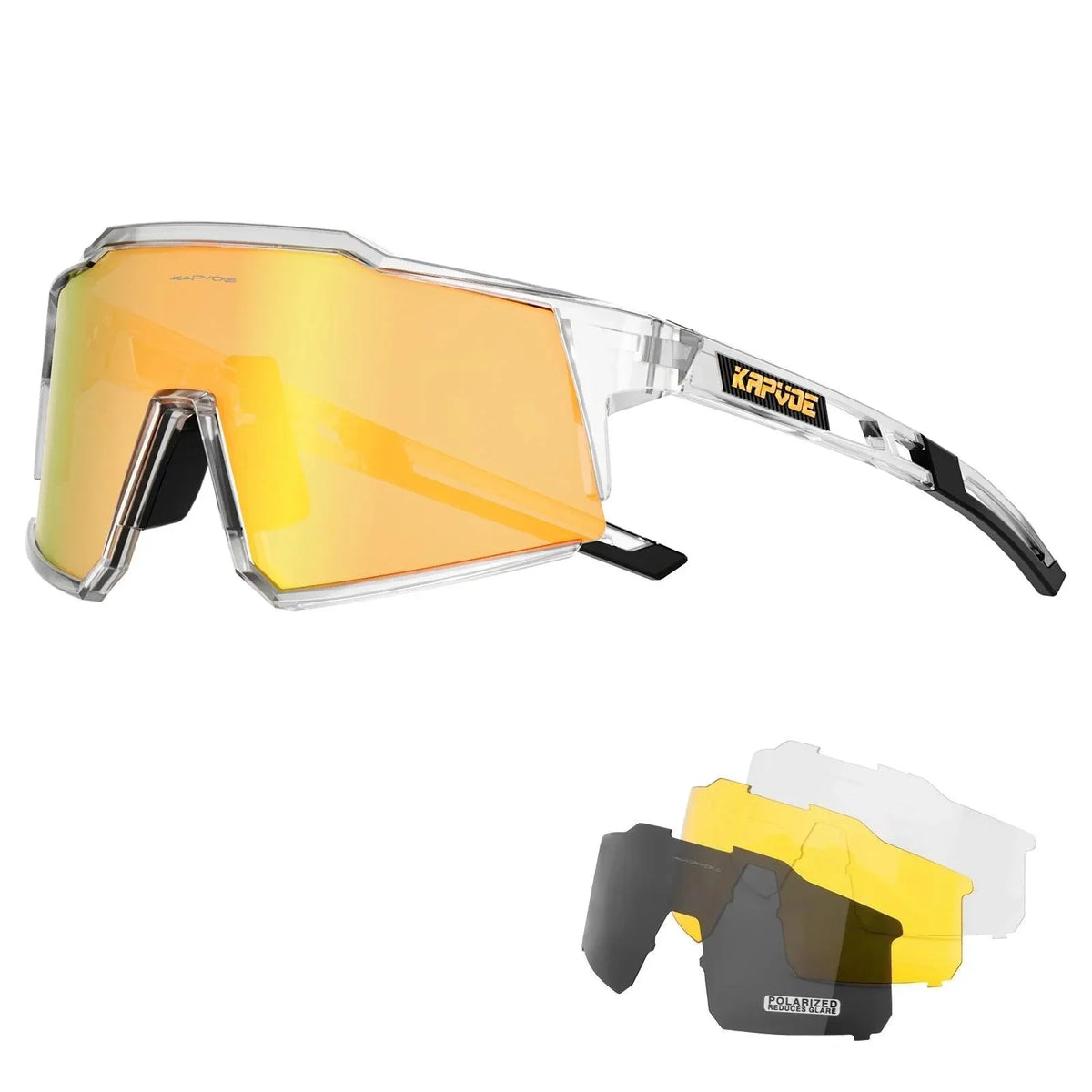 Vortex™ Óculos de Sol Kapvoe UV400 + 3 Lentes
