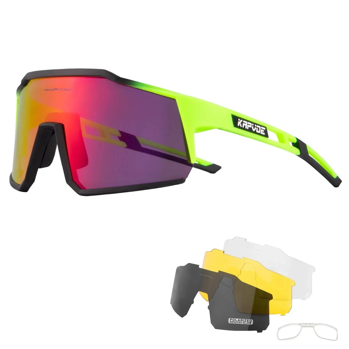 Vortex™ Óculos de Sol Kapvoe UV400 + 3 Lentes