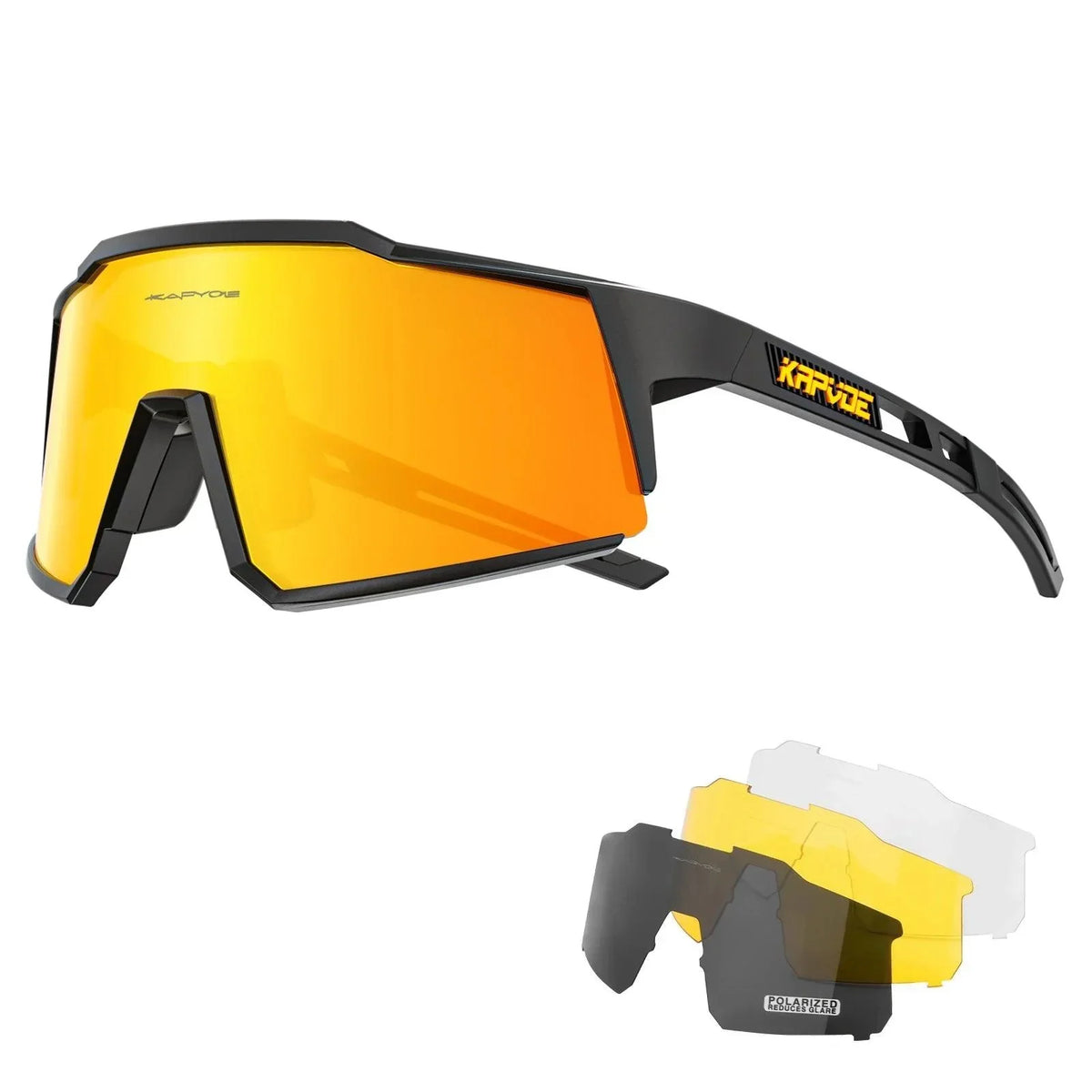 Vortex™ Óculos de Sol Kapvoe UV400 + 3 Lentes