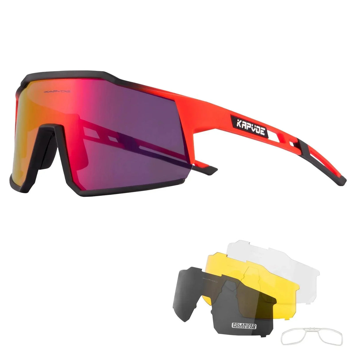 Vortex™ Óculos de Sol Kapvoe UV400 + 3 Lentes