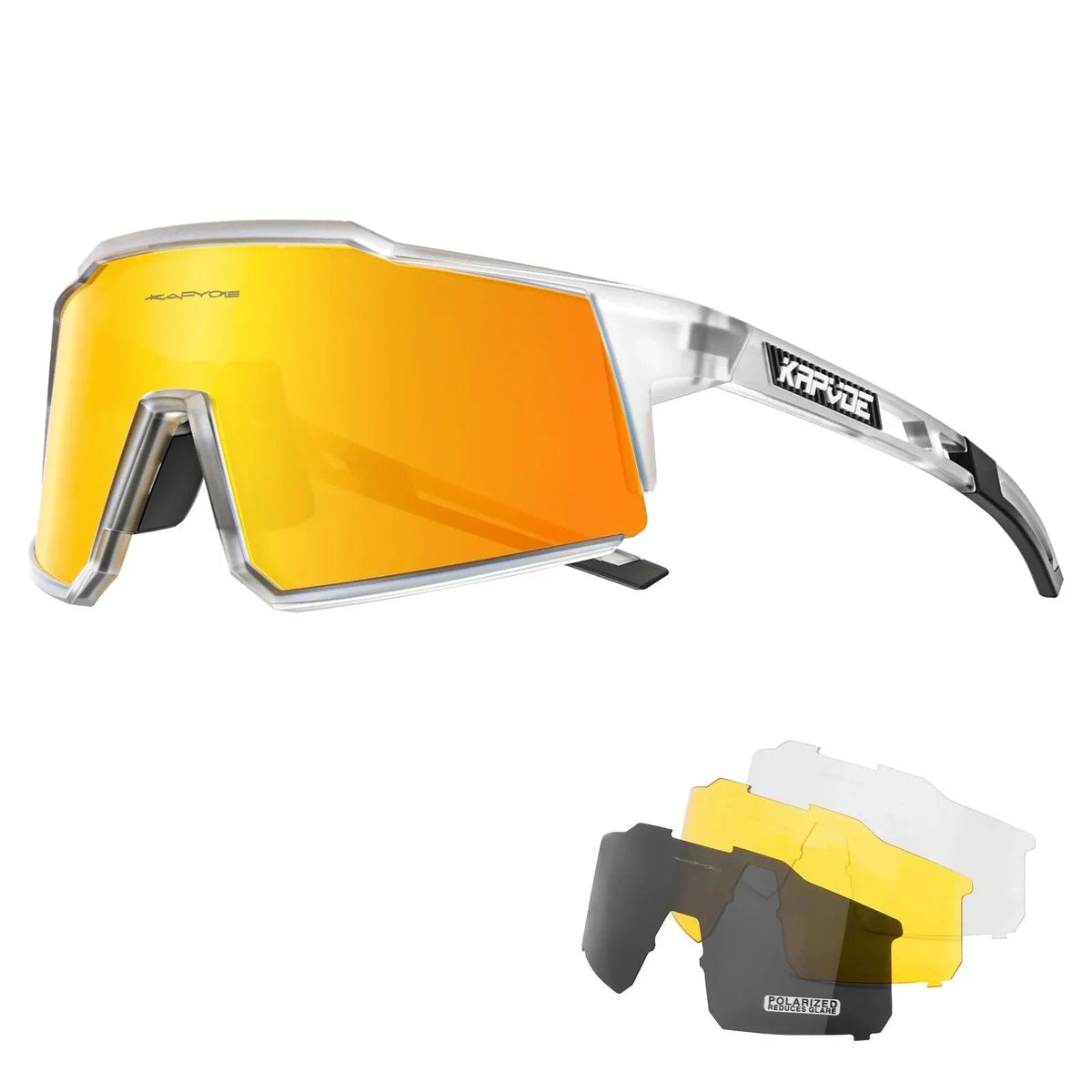 Vortex™ Óculos de Sol Kapvoe UV400 + 3 Lentes