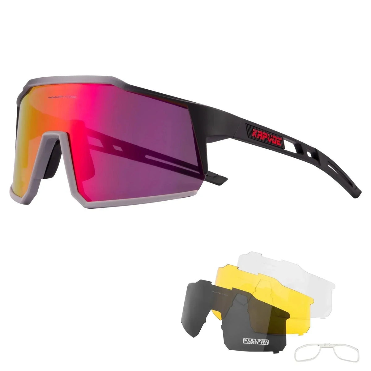 Vortex™ Óculos de Sol Kapvoe UV400 + 3 Lentes