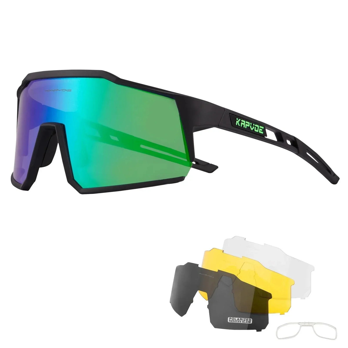 Vortex™ Óculos de Sol Kapvoe UV400 + 3 Lentes