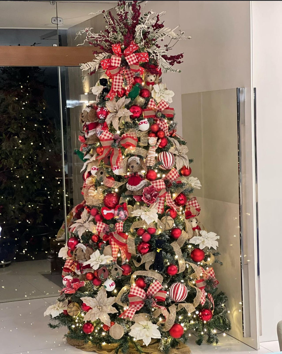 Árvore de Natal + Decoração 360º Luxo Inclusa - 3 Metros