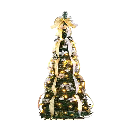 Árvore de Natal Retrátil - Fácil instalação, Super elegante & Charmosa (OFERTA DA BLACK) + BRINDE EXCLUSIVO