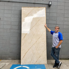 Revestimento de Mármore Flexível 280x122cm 3mm