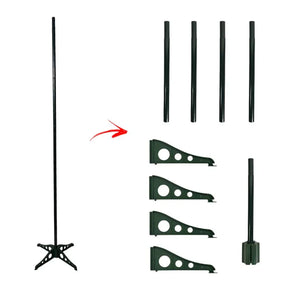 Arvore de Natal Dobravel Decoracao Enfeite Lisa 1,50m